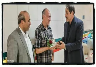 تجلیل دکتر داوودی از پزشکان با حضور در بیمارستان